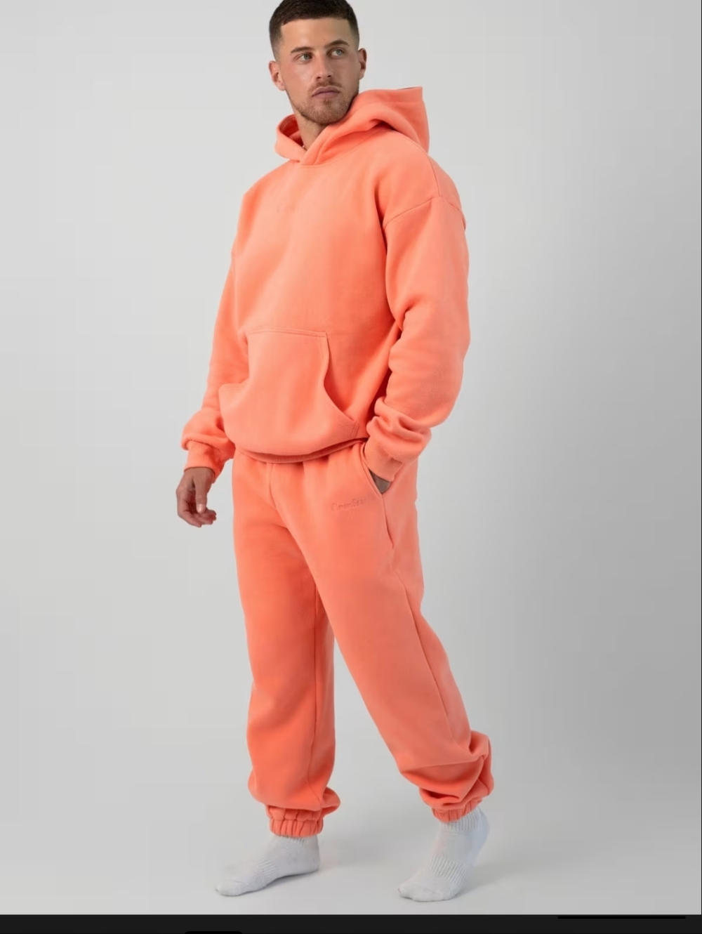 Comfort XL Orange Fleece Sweatpant